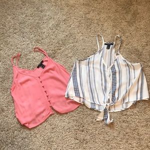 Forever 21 Tank Top / Crop Top Bundle Small